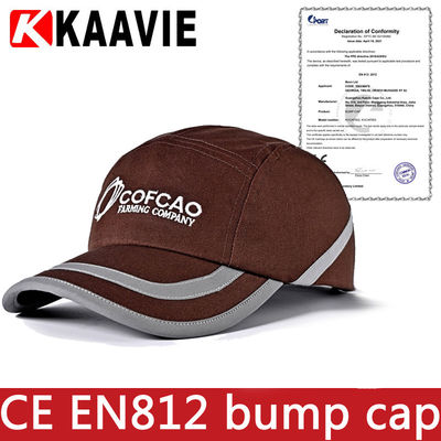 Casco ligero EN812 del ciclo de la seguridad de la cabeza de Mesh Safety Bump Cap Protective