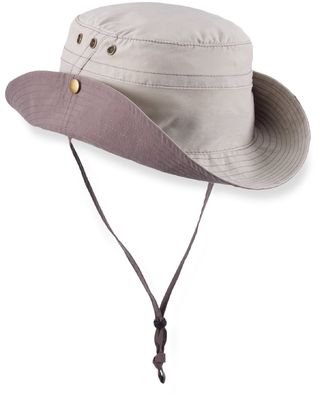 Sombreros al aire libre impermeables de la protección de Hat Foldable los 56cm Sun del pescador