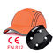 CE de encargo En812 del logotipo los 56CM del bordado del casquillo del topetón de la seguridad del parte movible del casco