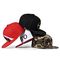 ODM plano del OEM del logotipo del bordado de Hip Hop Bill Gorras Snapback Hats Custom