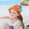 ODM ULTRAVIOLETA del OEM del sombrero de Sun de la protección de los sombreros del cubo de los niños del verano de la historieta