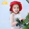 Sombrero al aire libre 100% del estampado de animales del algodón de los sombreros UPF 50+ del cubo de la protección de Sun