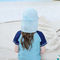 Algodón ULTRAVIOLETA 50+ 100% de los sombreros del cubo de los niños anchos ajustables del borde