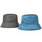 Borde largo al aire libre UPF50+ del sombrero los 6cm del cubo de la pesca del reversible de la tela que camina los casquillos
