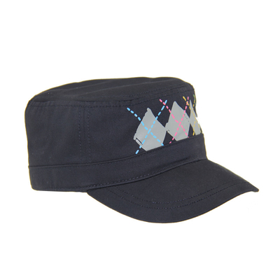 Hombres Mujeres sombrero de béisbol militar al aire libre de algodón con tapa superior plana del ejército OEM ODM