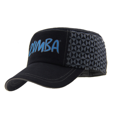 Personalización sombrero de cadete bordado verde ajustable para exteriores de moda