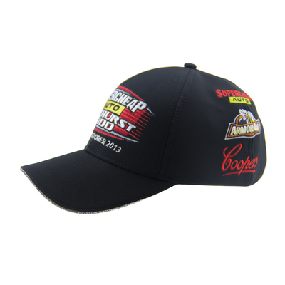 Logotipo Impreso Béisbol de carreras gorras bordadas hombre gorra de béisbol para adultos
