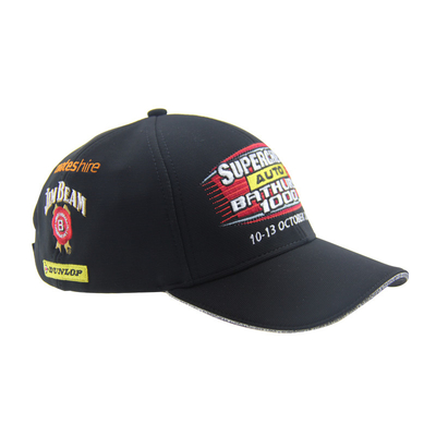 Logotipo Impreso Béisbol de carreras gorras bordadas hombre gorra de béisbol para adultos