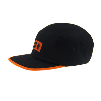 OEM de peso ligero 5 paneles de campamento gorras de tamaño ajustable de campamento sombrero de béisbol