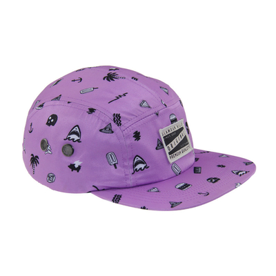 Personalizable todo sobre Impreso 5 Panel Camping Baseball Cap para el verano
