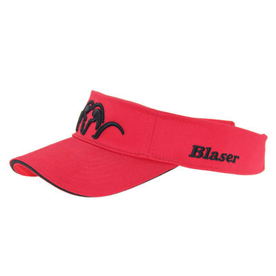 Cotton masculino para adultos Visor de playa 3D Embroidery Mujeres Golf Sombreros personalizables