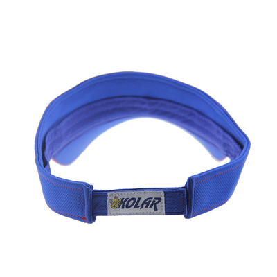Adulto Polymesh Visor de sol sombreros de mujer logotipo de bordado de polvo personalizado