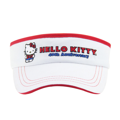 Niños de peso ligero visera solar gorras blancas visera sombrero de sombra de sol cierre ajustable
