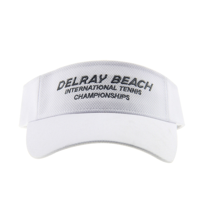 Embroidery personalizado visera solar gorras blancas para correr cómodo