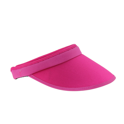 OEM ODM de algodón de borde ancho visor de sombrero clip de estilo de diseño duradero