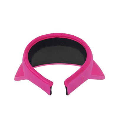 OEM ODM de algodón de borde ancho visor de sombrero clip de estilo de diseño duradero