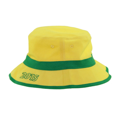 Personalización Sombreros de balde de pescador de algodón cepillado Sombreros de balde de equipo Twill