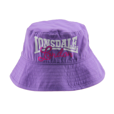 Sombrero de pescador de lona de algodón Impresión personalizada Sombrero de balde de mujer Exquisito verano