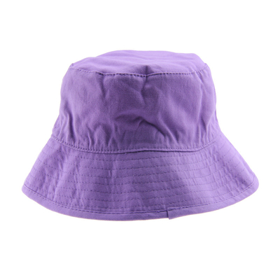Sombrero de pescador de lona de algodón Impresión personalizada Sombrero de balde de mujer Exquisito verano