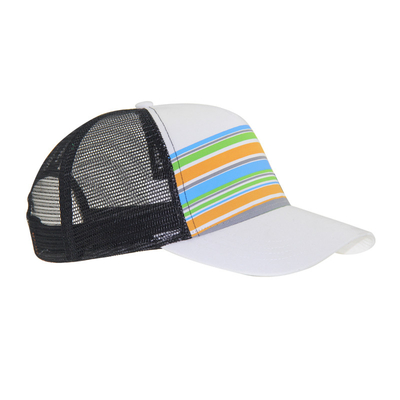 Cabello de camionero de tamaño medio colorido Cabellos de camionero de colores Impresión de rayas personalizadas