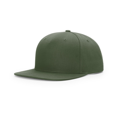 Snapback frontal personalizado 5 sombreros de panel de pico plano Snapback de perfil medio