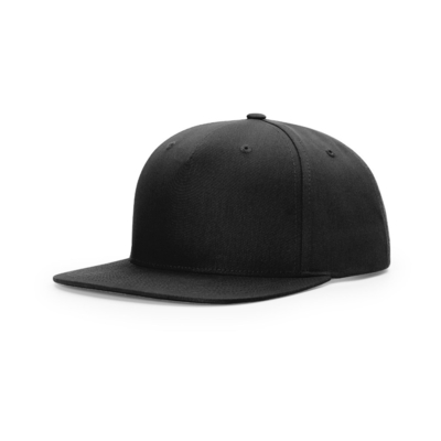 Snapback frontal personalizado 5 sombreros de panel de pico plano Snapback de perfil medio