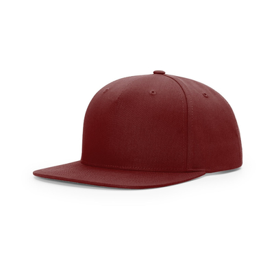 Snapback frontal personalizado 5 sombreros de panel de pico plano Snapback de perfil medio