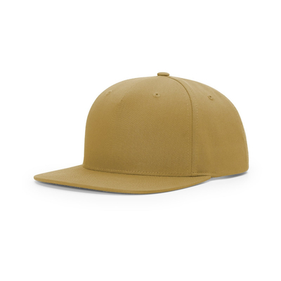 Snapback frontal personalizado 5 sombreros de panel de pico plano Snapback de perfil medio