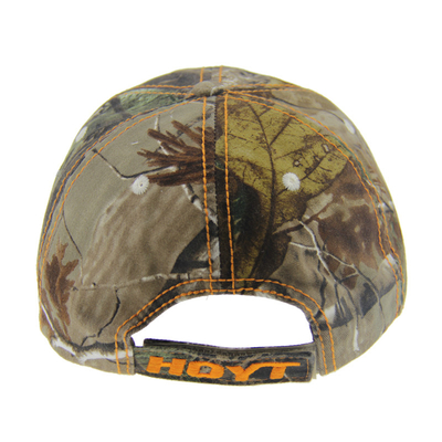 6 Panel Camuflaje Embroidery Béisbol, unisex sombreros de caza ajustables de perfil bajo