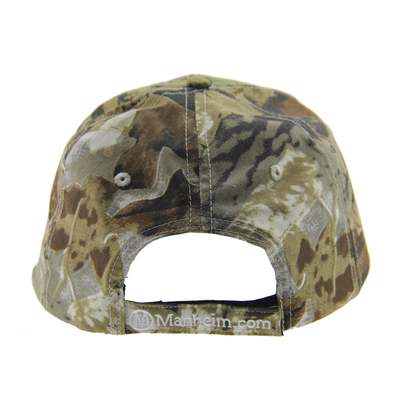 6 paneles Camuflaje bordado gorras de béisbol al aire libre, sombreros de caza ajustables unisex de perfil bajo