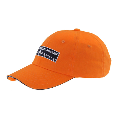 Clásico 6 Panel de algodón bordado Béisbol de gorras, de perfil bajo Sandwich ajustable hombres y mujeres gorras