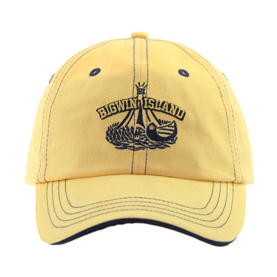 Básico 6 panel de algodón bordado gorras de béisbol, de perfil bajo Sandwich ajustable gorras de hombres y mujeres