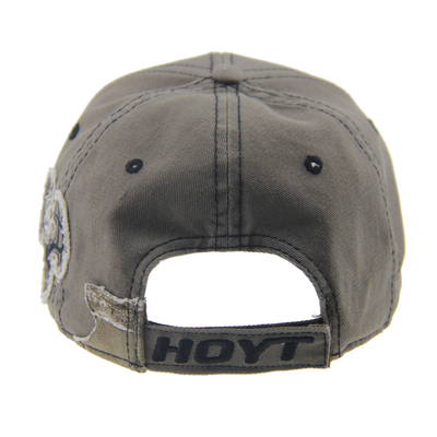 Logotipo de parche tejido gorras de béisbol al aire libre sombreros de papá con problemas de época OEM / ODM