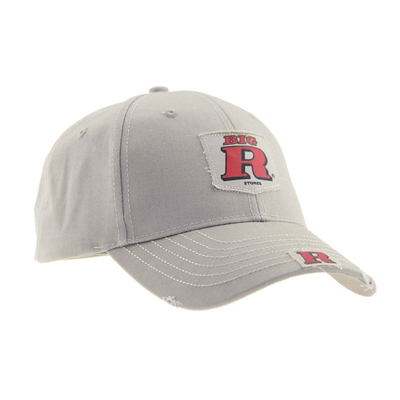 Construido de hombres de exterior de béisbol de gorra Distressed sombrero vintage logotipo de bordado