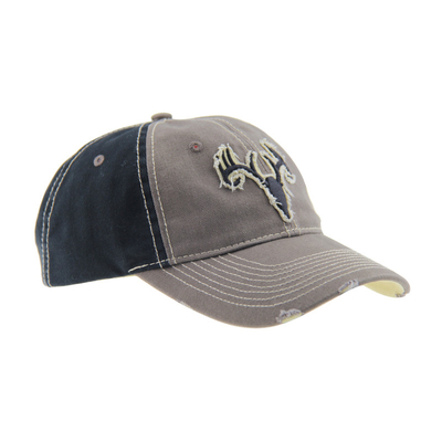 Capuchas de béisbol de época con borde curvo, con aflicción, y con sombreros de béisbol lavados, personalizables.