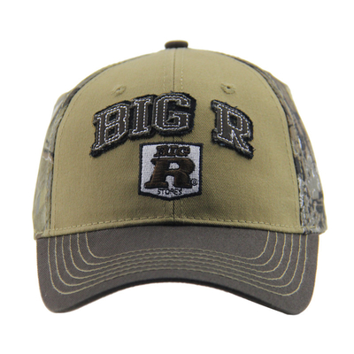 Capuchón de béisbol de logotipo personalizado Capuchones de béisbol unisex con cierre ajustable de velcro