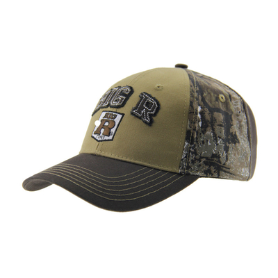 Capuchón de béisbol de logotipo personalizado Capuchones de béisbol unisex con cierre ajustable de velcro