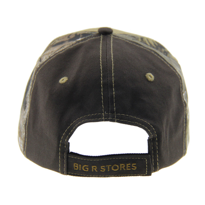 Capuchón de béisbol de logotipo personalizado Capuchones de béisbol unisex con cierre ajustable de velcro
