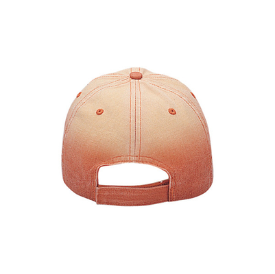 Tie Dye 6 Panel de algodón gorras de béisbol no construidas, de perfil bajo, ajustables