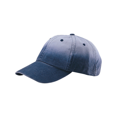Tie Dye 6 Panel de algodón gorras de béisbol no construidas, de perfil bajo, ajustables