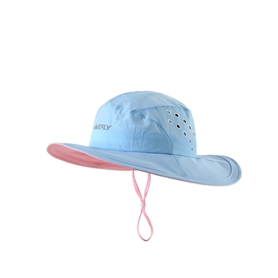 Sombreros para pescadores de borde ancho y transpirable Impresión reflectante