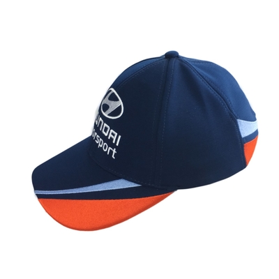 OEM bordado de carreras de béisbol gorras ajustables de seis paneles de perfil bajo