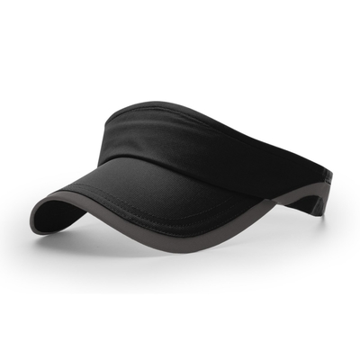 Personalización Tejido ligero Visor de sol Caps Visor de funcionamiento Sombrero