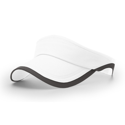 Personalización Tejido ligero Visor de sol Caps Visor de funcionamiento Sombrero