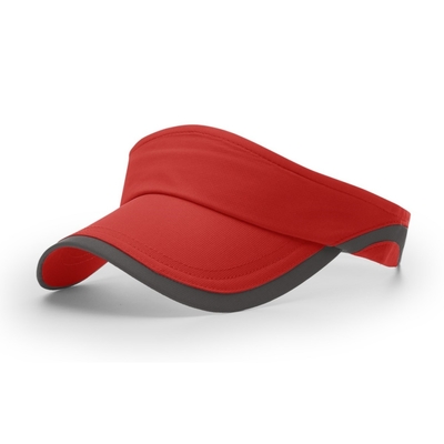 Personalización Tejido ligero Visor de sol Caps Visor de funcionamiento Sombrero