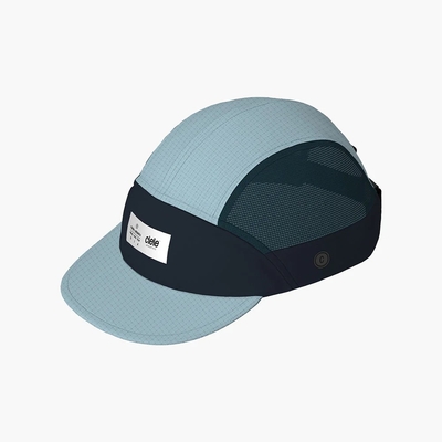 Suede Peak 5 Panel Caps Camp con corona de impresión de sublimación y correa de cuero