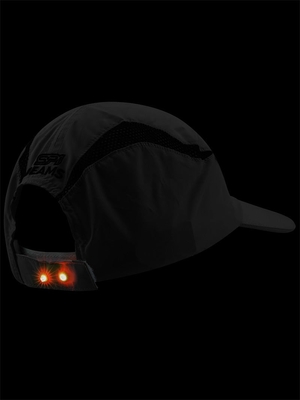 Capuchones de pelota iluminados de fibra de poliéster 100% para correr por la noche