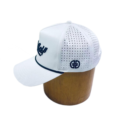 5 paneles de alto perfil bordado gorras de golf gorras de béisbol de mujer transpirable ajustable