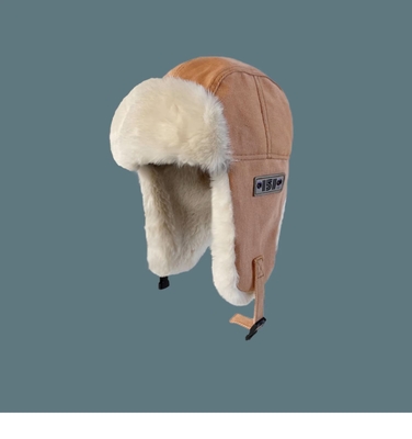 Sombreros para mujeres de piel a prueba de viento Sombreros para clima frío Tamaño adulto