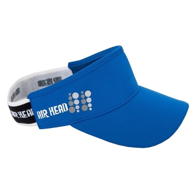 100% malla de poliéster protección solar visor sombrero respirable antimicrobiano